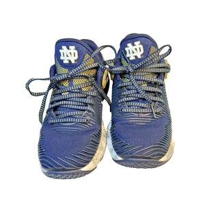 Under Armour HOVR Apex 2 Cross Trainer Women's 6.5/ Men 5 Gold Blue Notre Dame